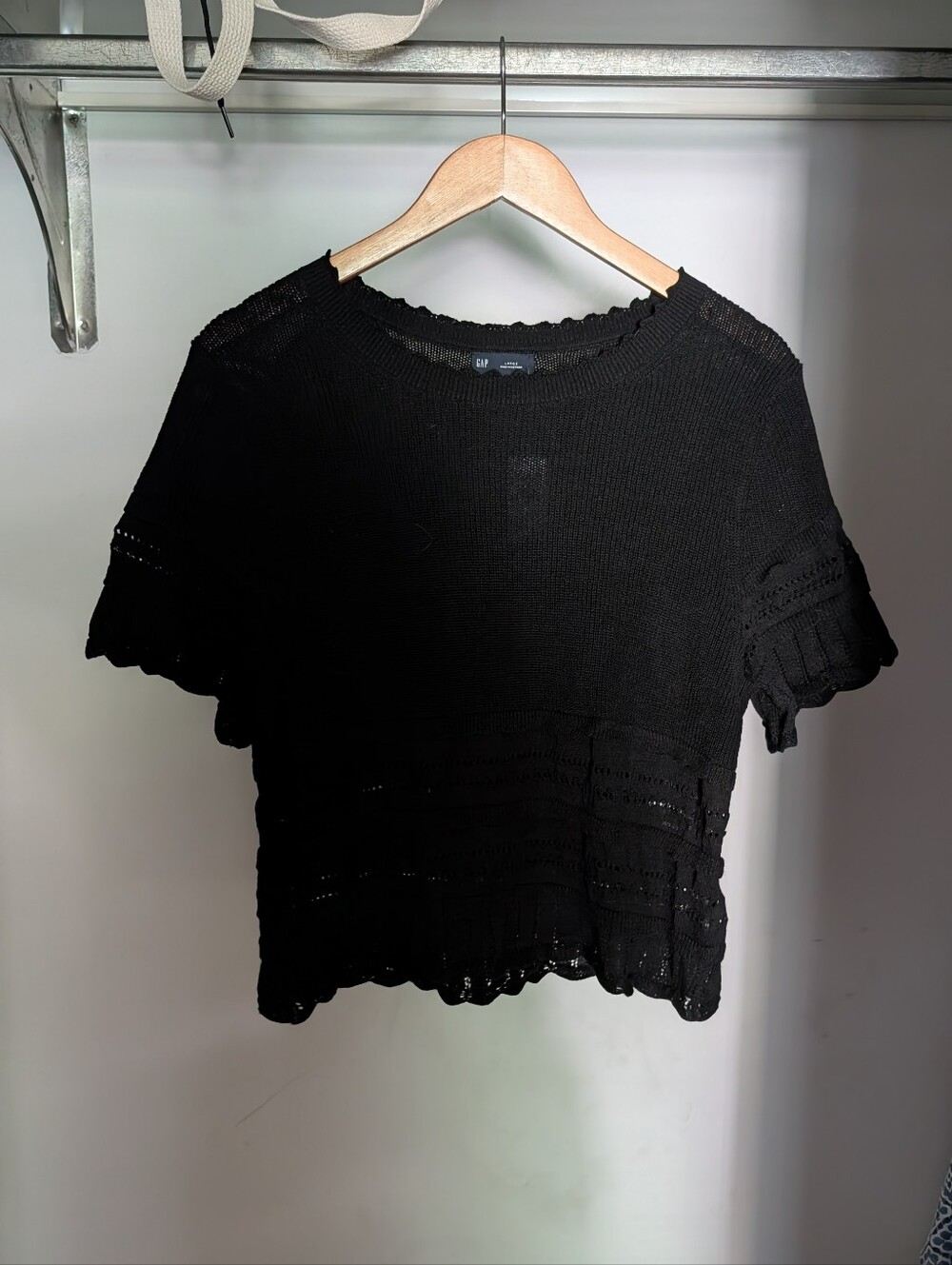 NWT Gap Black Sweater Top